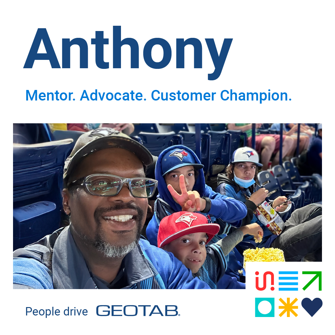 Anthony Roberts has always been passionate about helping others. His story is a powerful example of the importance of mentorship, empowerment, and fostering inclusivity at Geotab and his community. Anthony joined Geotab in 2019 and progressed into the role of Senior Customer Delivery Manager, where he guides customers through the onboarding process and ensures they successfully integrate Geotab’s solutions. ‘’Over the years, I’ve had the opportunity to help countless individuals and teams get up to speed, ensuring they have the knowledge and tools they need to succeed,’’ said Anthony. ‘’As the company evolved, so did my role, allowing me to grow alongside the business while staying focused on what I love most: empowering others through training and education.’’ A typical day for Anthony is dynamic, and involves collaborating with internal teams such as Sales, Support, and Product, to address customer needs and proactively solve challenges. ‘’The impact of this work is significant—by delivering a smooth and efficient onboarding process, we help customers improve their fleet operations and drive long-term success. Seeing our customers reach their goals and maximize the benefits of our technology is one of the most rewarding aspects of my role,’’ he said proudly.   Beyond his role, Anthony is committed to helping others through mentorship and supporting the next generation of talent. ‘’As a Black professional in the automotive and tech space, being a leader and innovator means driving change, breaking barriers, and creating opportunities for those who come after me,’’ said Anthony. ‘’It’s extremely important to me to foster inclusivity and representation, which is one of the reasons I embraced the opportunity to be a BIPOC lead. Throughout my career, I’ve been fortunate to have great mentors who guided and inspired me, and I want to do the same for others—supporting and empowering the next generation of diverse talent to thrive in this industry.’’ More than anyone, Anthony’s son Demar, who has Rubenstein-Taybi Syndrome, is his greatest teacher. "Having a child with special needs completely transformed my perspective," he reflects. "It has deepened my empathy, strengthened my resilience, and given me a unique lens on leadership, inclusion, and advocacy,’’ he said. Navigating challenges with Demar has reinforced my belief in the power of mentorship, support systems, and creating opportunities for those who may be overlooked. This experience isn't separate from my work; it informs how I lead, mentor, and drive meaningful change in every aspect of my life." When asked about his future aspirations, Anthony shared, "I hope to inspire the next generation of Black professionals in STEM, automotive, and fleet technology by leading with authenticity, mentorship, and advocacy. Representation matters, and I want young professionals to see that there is a place for them in this industry—whether as an engineer, innovator, or leader.  Anthony’s story is an important reminder that true leadership goes beyond one's role —it's about inspiring change, fostering inclusivity, and paving the way for future generations to thrive.